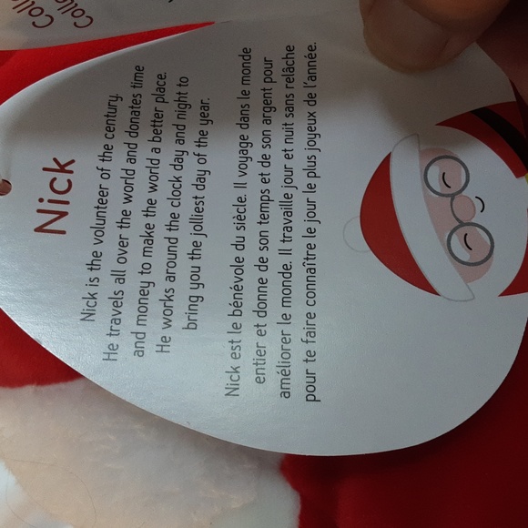 Squishmallows - 12" Nick the Santa, HTF, 2020 version, NWT - Picture 4 of 5